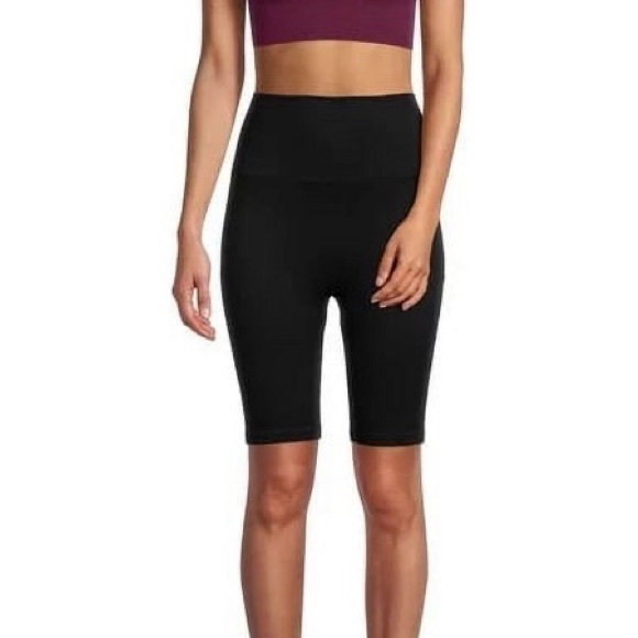 Warners Women’s Seamless Twill high waisted shaping shorts; size: XS, S/M - Picture 2 of 5